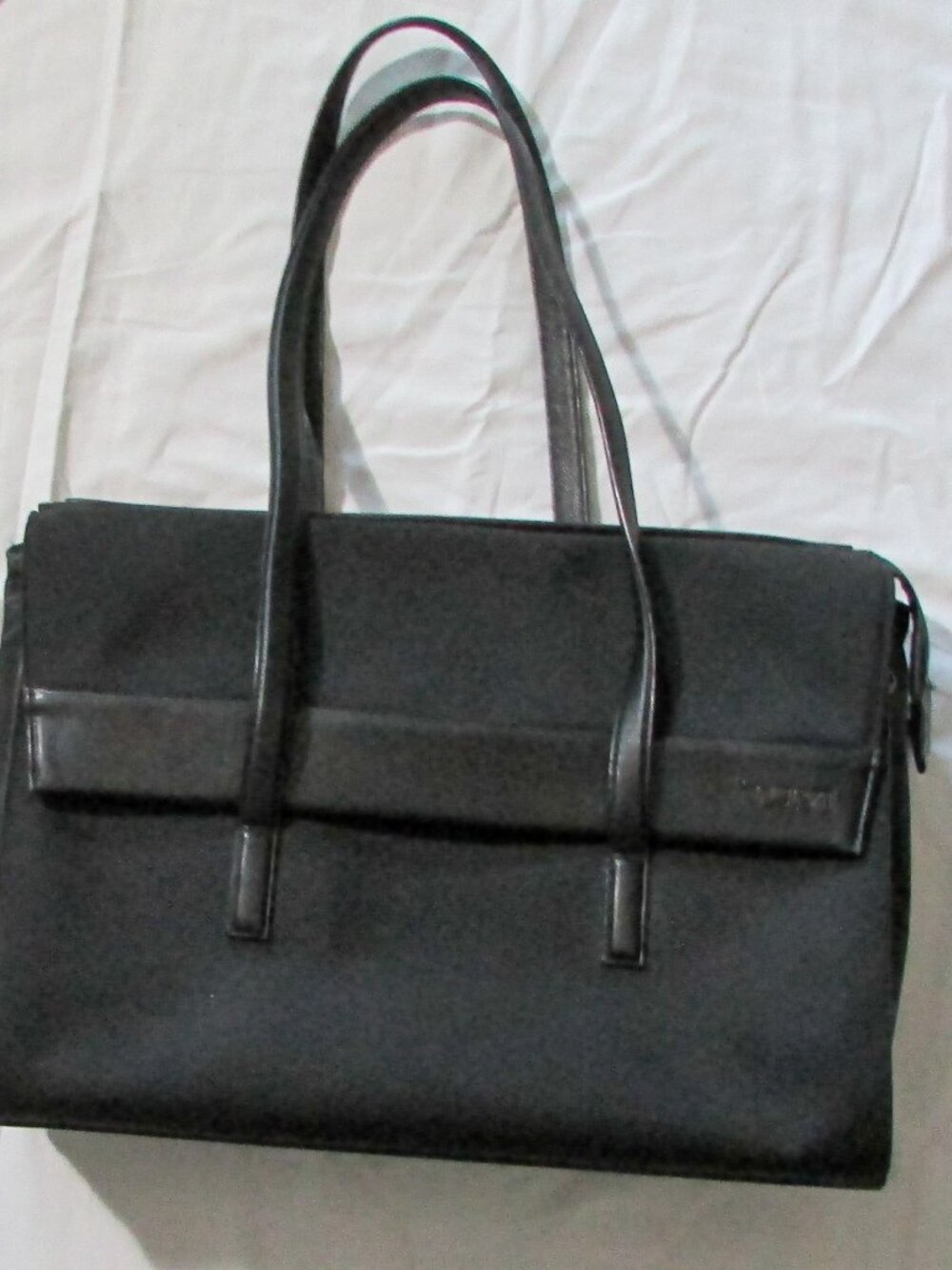 Tumi Alpha Briefcase Bag Black